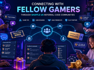 shuffle us referral code, gaming community referral, connect gamers online, multiplayer referral programs, gamer referral communities, shuffle us gaming, gaming referral platforms, gaming friendship networks, online gaming connections, referral codes for gamers